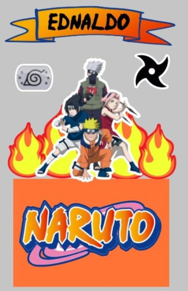 Kit Arquivos de Corte One Piece, Naruto e Moana - Imagem 2