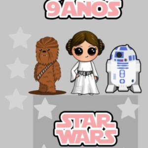 Kit Arquivos de Corte Star Wars, Super Mario e Jovens Titãs