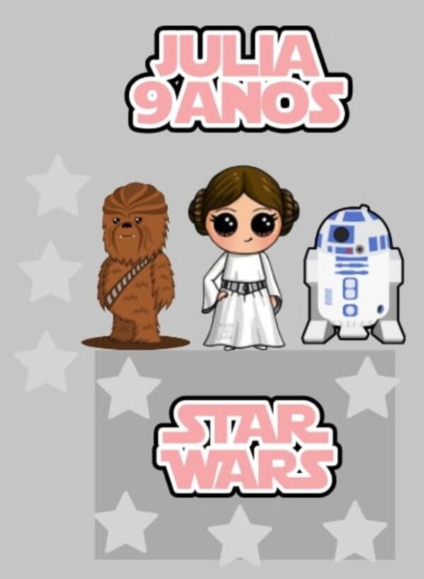 Kit Arquivos de Corte Star Wars, Super Mario e Jovens Titãs