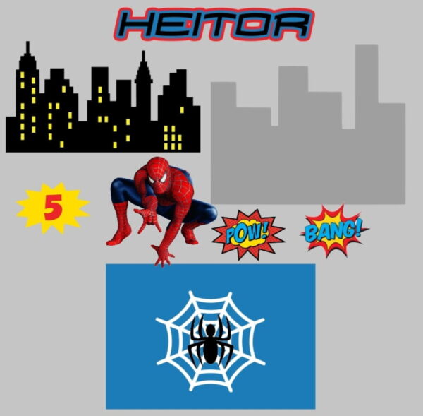 Kit Arquivos de Corte Supergirl, Super Heróis e Homem Aranha - Image 3