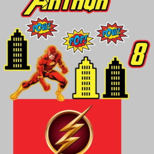 Kit Arquivos de Corte The Flash, Super Homem e Homem Aranha