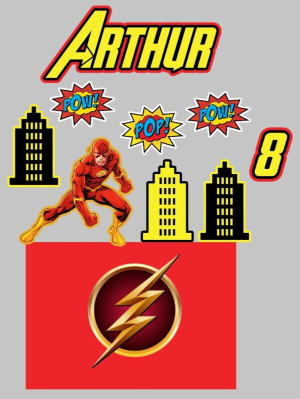 Kit Arquivos de Corte The Flash, Super Homem e Homem Aranha