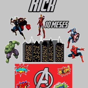 Kit Arquivos de Corte Vingadores, Mulher Marav. e Vídeo Game