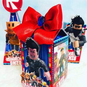 Kit com 5 arquivos de corte 316-KIT FESTA ROBLOX EM STUDIO
