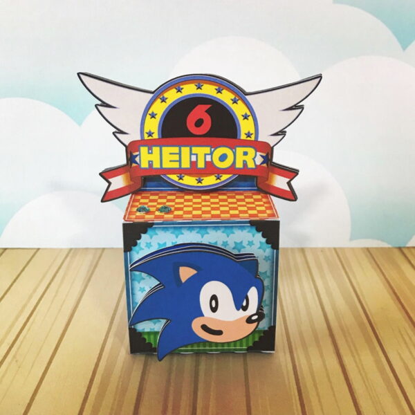 Kit com 5 arquivos de corte 325-KIT FESTA SONIC STUDIO PDF - Imagem 2