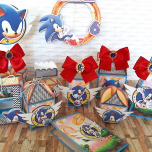 Kit com 5 arquivos de corte 633-KIT FESTA SONIC STUDIO