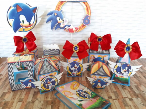Kit com 5 arquivos de corte 633-KIT FESTA SONIC STUDIO
