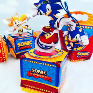 Kit com 5 arquivos de corte 635-KIT FESTA SONIC STUDIO