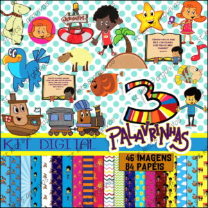 Kit Digital 3 Palavrinhas