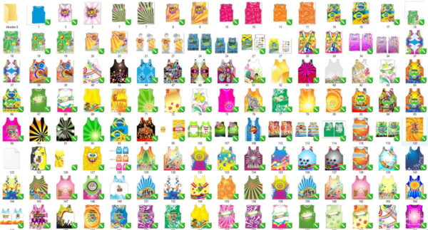 Kit Digital 800 Abadás Editáveis
