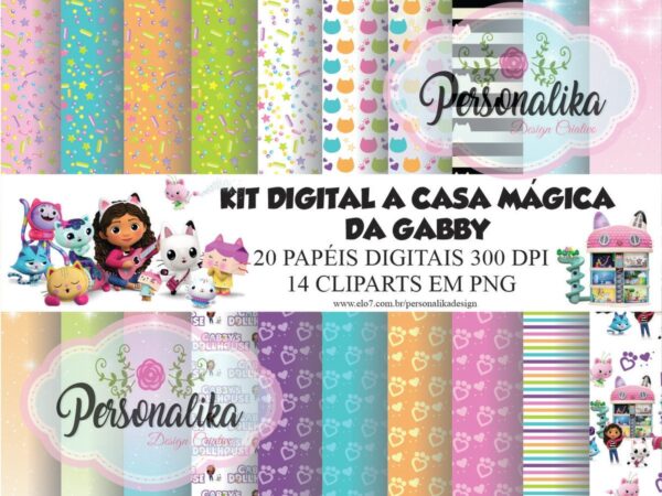 KIT DIGITAL A CASA MÁGICA DA GABBY