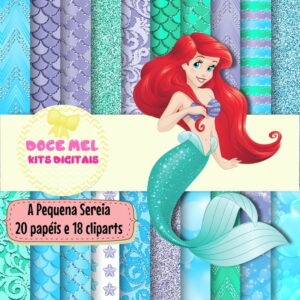 Kit Digital A Pequena Sereia