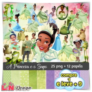 Kit Digital a Princesa e o Sapo