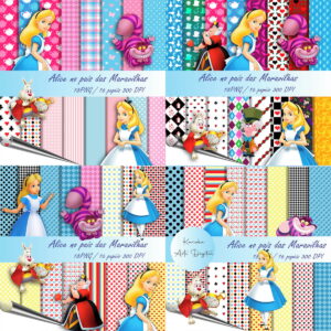 Kit Digital Alice no país das Maravilhas