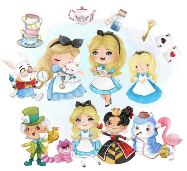 Kit Digital - Alice no País das Maravilhas (cod. 0006)