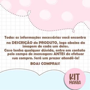 Kit Digital Animais da Floresta Aquarela - 4 Kits