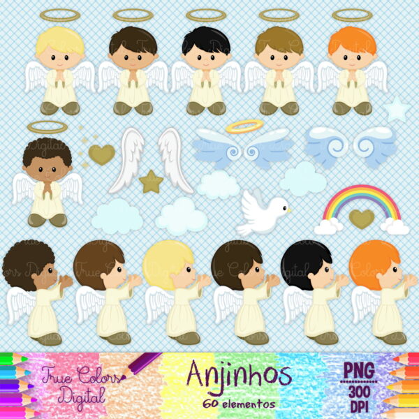 Kit Digital Anjinhos 2 - Image 3