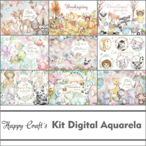Kit Digital Aquarela