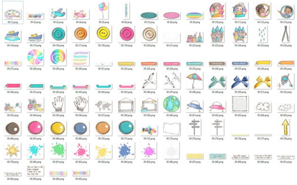 Kit Digital Aquarela Toquinho - Image 2