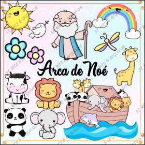 Kit Digital Arca de Noé