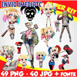 Kit Digital Arlequina