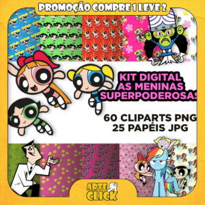 Kit Digital as Meninas Superpoderosas