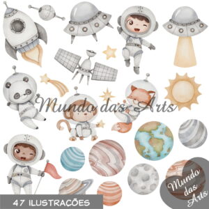Kit Digital Astronauta + 2 Kits de Brinde!!!