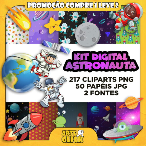 Kit Digital Astronauta