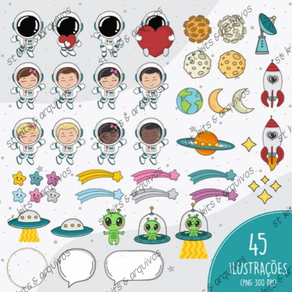 Kit Digital Astronauta - Imagem 2