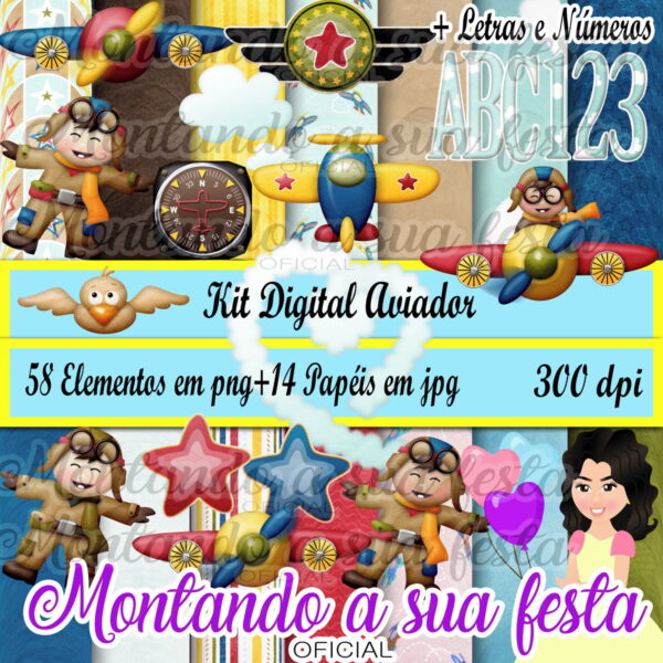 Kit Digital Aviador