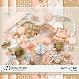 Kit Digital Baby Girl