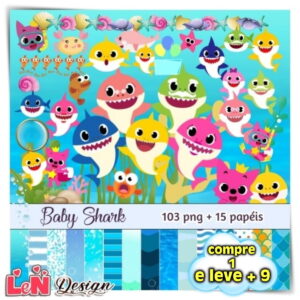 Kit Digital Baby Shark