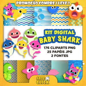 Kit Digital Baby Shark
