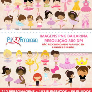 Kit Digital Bailarina