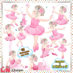Kit Digital Bailarina #7