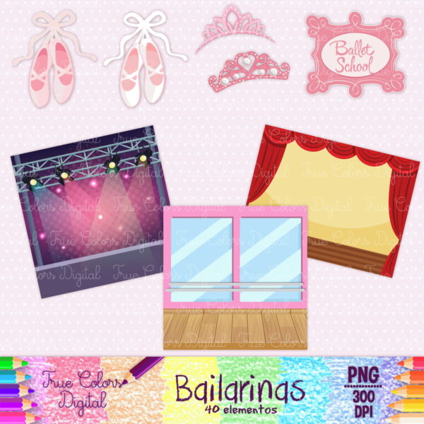 Kit Digital Bailarinas - Imagem 5