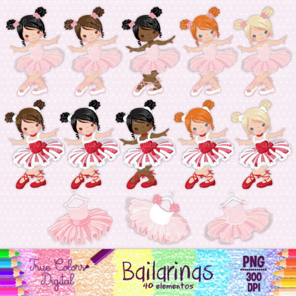 Kit Digital Bailarinas - Imagem 3
