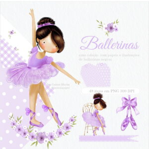 Kit Digital Ballerinas (bailarinas) (produto Digital)