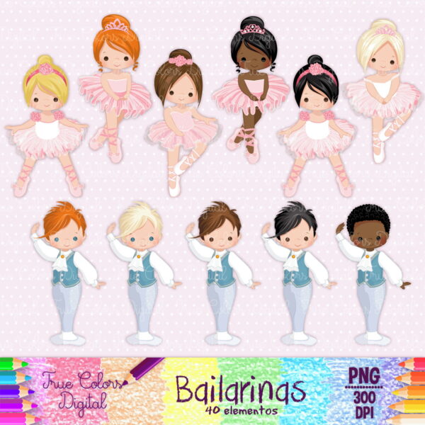 Kit Digital Bailarinas - Imagem 4
