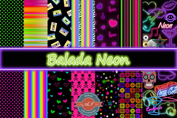 Kit Digital Balada Neon