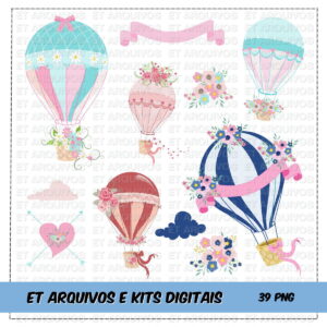 Kit Digital Balão De Ar