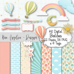 Kit Digital Balões
