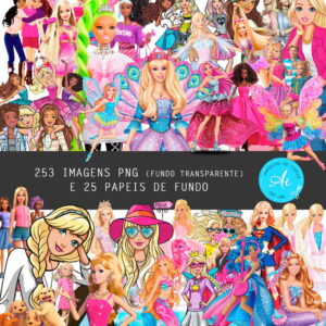 Kit Digital Barbie #1 Png