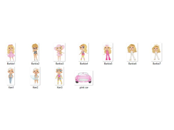 Kit Digital - Barbie Aquarela - Image 2