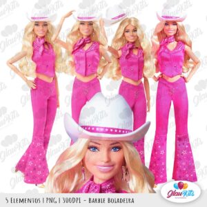 Kit Digital Barbie Boiadeira 1