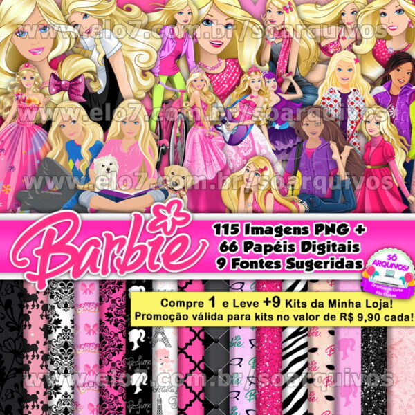 Kit Digital Barbie
