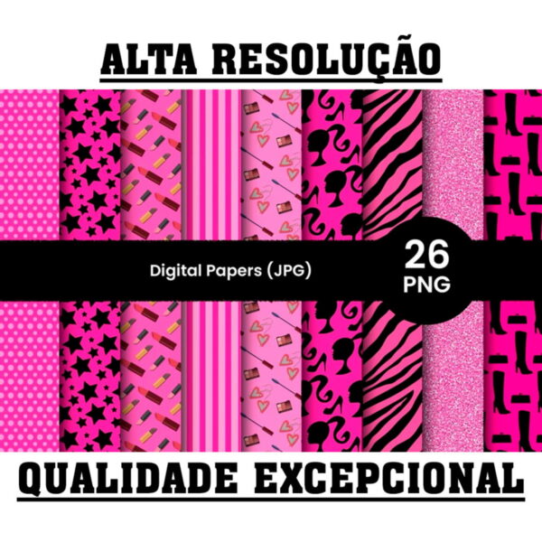 Kit Digital Barbie - Imagem 4