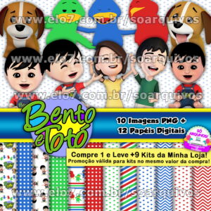 Kit Digital Bento e Totó