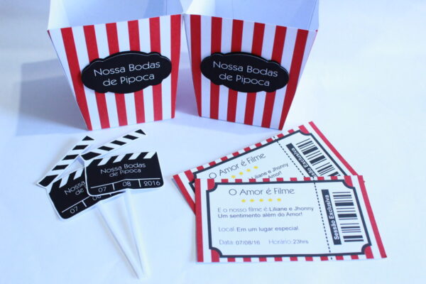 Kit Digital - Bodas de Pipoca - Imagem 3