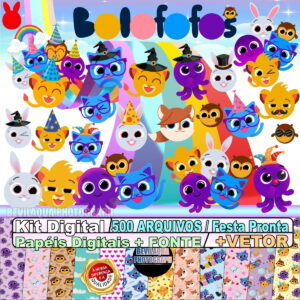 Kit Digital Bolofofos Completo
